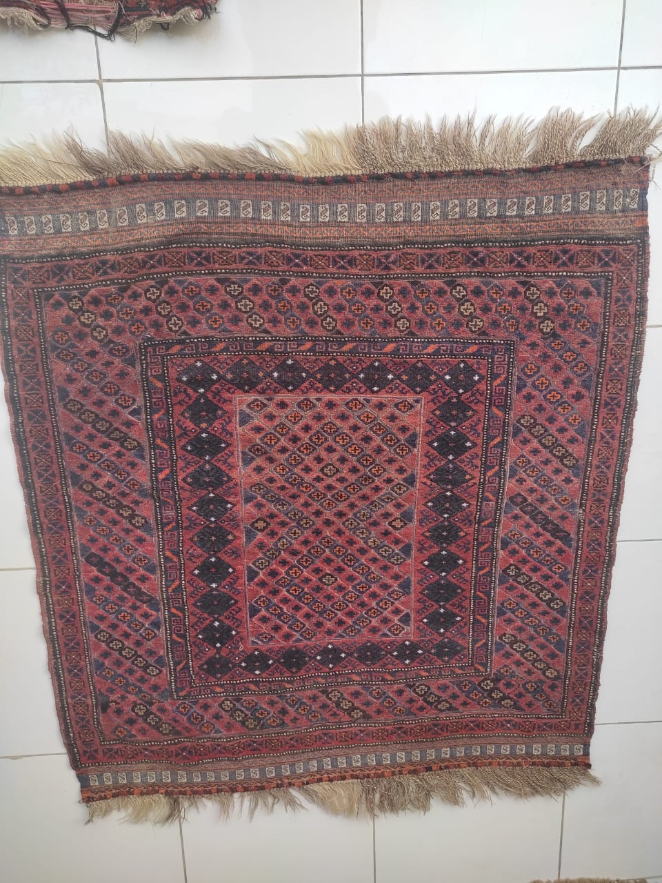 Vintage Baluch Tribal Rug-SoUnique.PK
